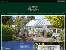 Tablet Screenshot of gardenaquatica.com